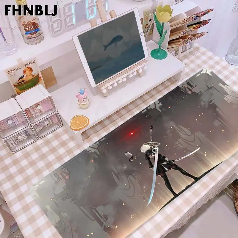FHNBLJ NieR Automata пользовательский красивый коврик для мыши в стиле аниме Размер