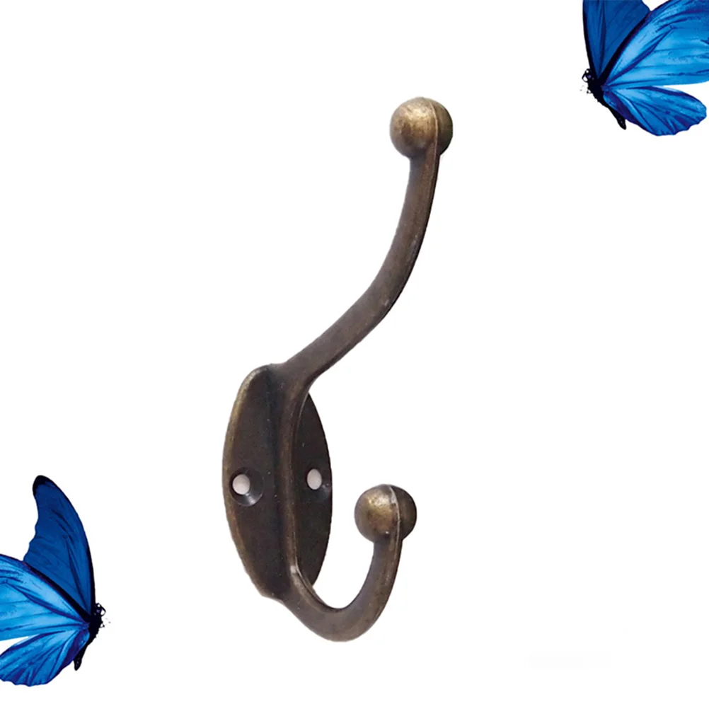 

4pcs Hanging Hook Practical Fashion Vintage Wall Rack Hat Holder Hanging Hook Wall Bracket for Clothes