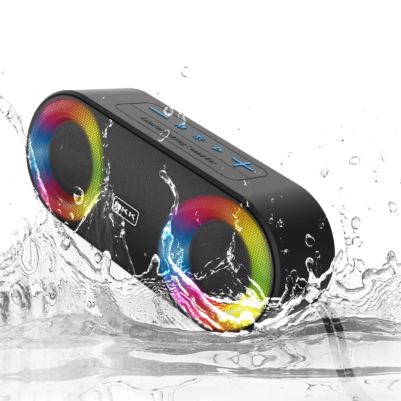 

Беспроводной Bluetooth-динамик с новым рисунком, водостойкий Ipx7, 360