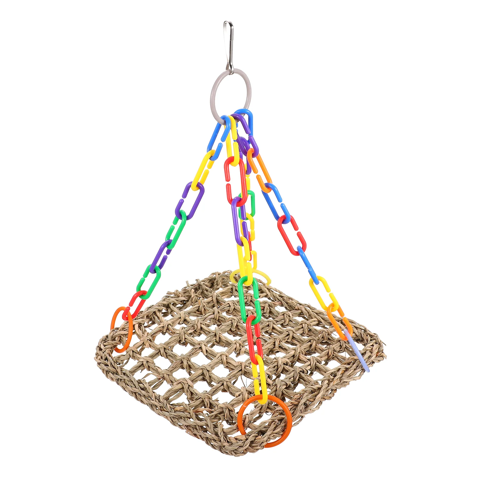 

Small Bird Cages Parakeets Parrot Swing Toy Biting Parrots Climbing Hanging Chew Chewing For birds and