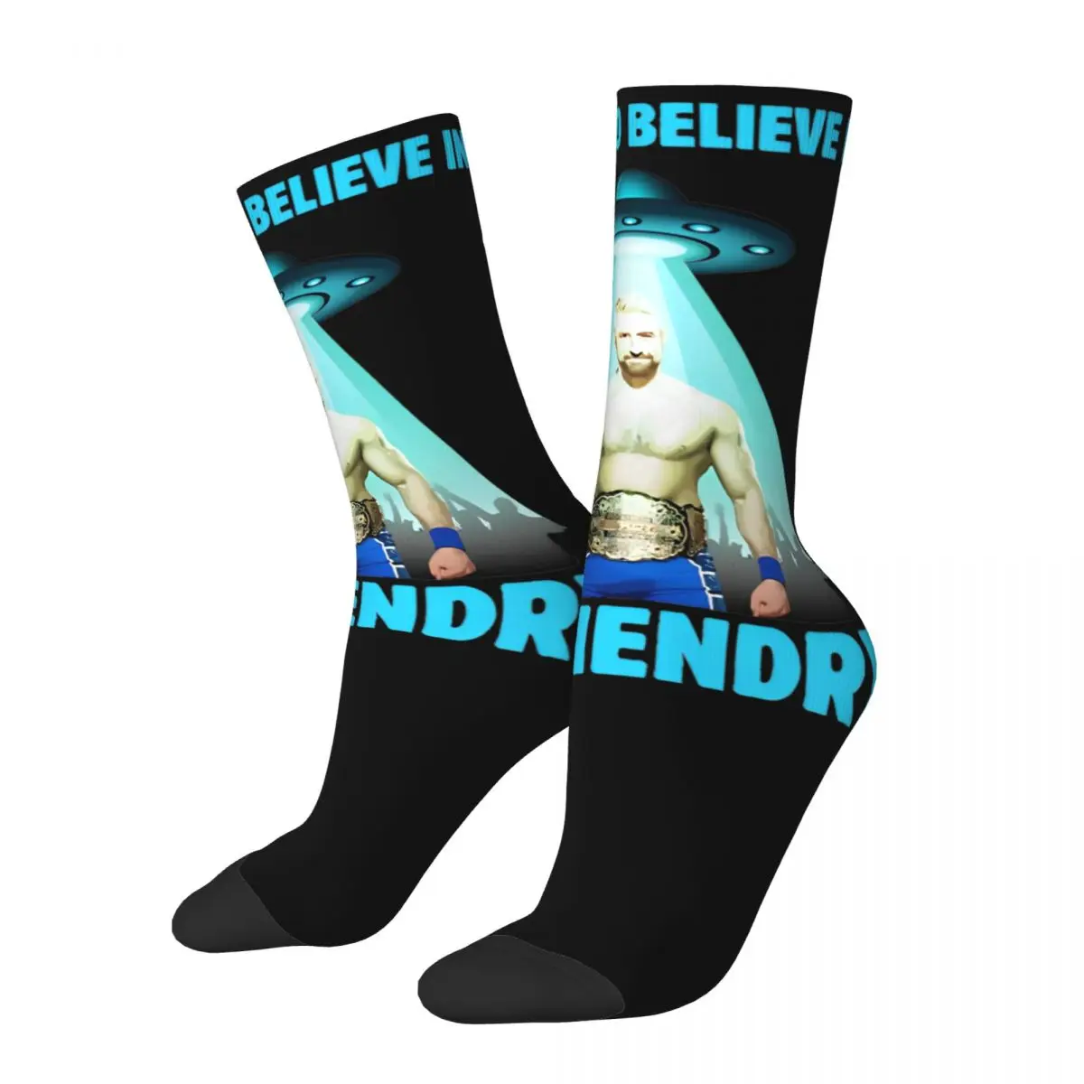 Носки I Believe In Joe Hendry Design Crew для уютных носков унисекс