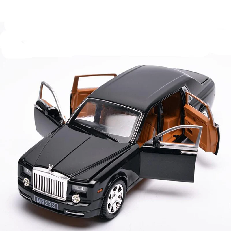 

1/24 High Simulation Metal Die-Cast Alloy Rolls-Royce Phantom Car Model Luxury Car Mdel Collection Decoration Gift