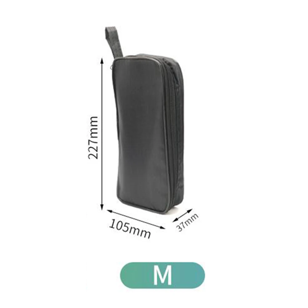 

Digital Multimeter Bag Multi-tool Kit Power Tool Kit Nylon Case 210mm 200mm 245mm Soft Bag Waterproof Durable Shockproof