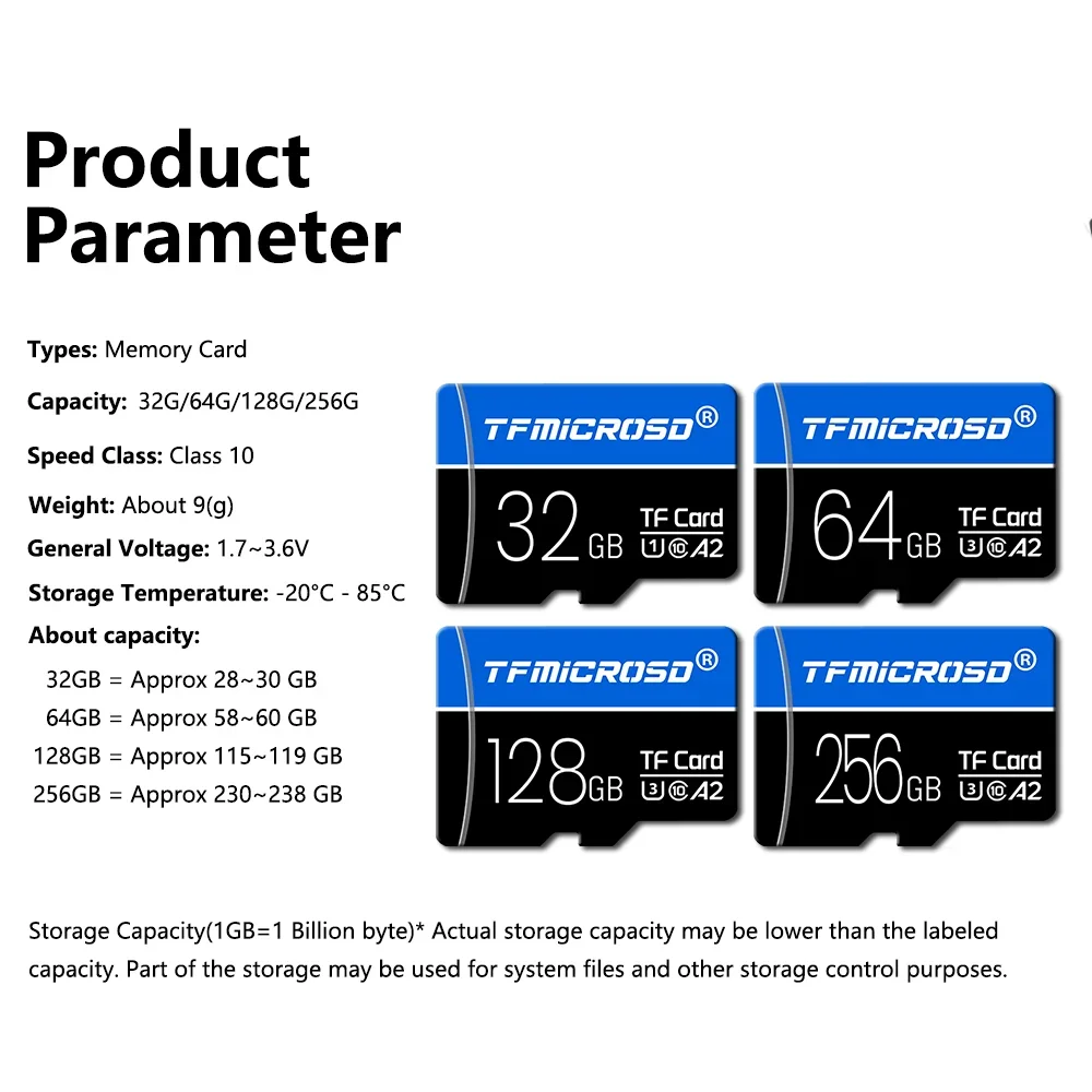 Высокоскоростная карта памяти TFIIOK TFMICROSD для мобильных телефонов планшетов