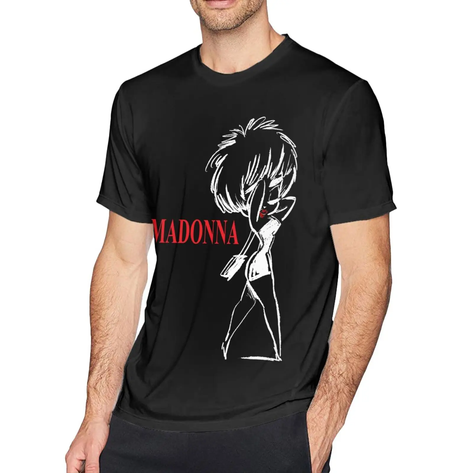 

Футболка мужская с надписью «Madonna Whos That 1987»