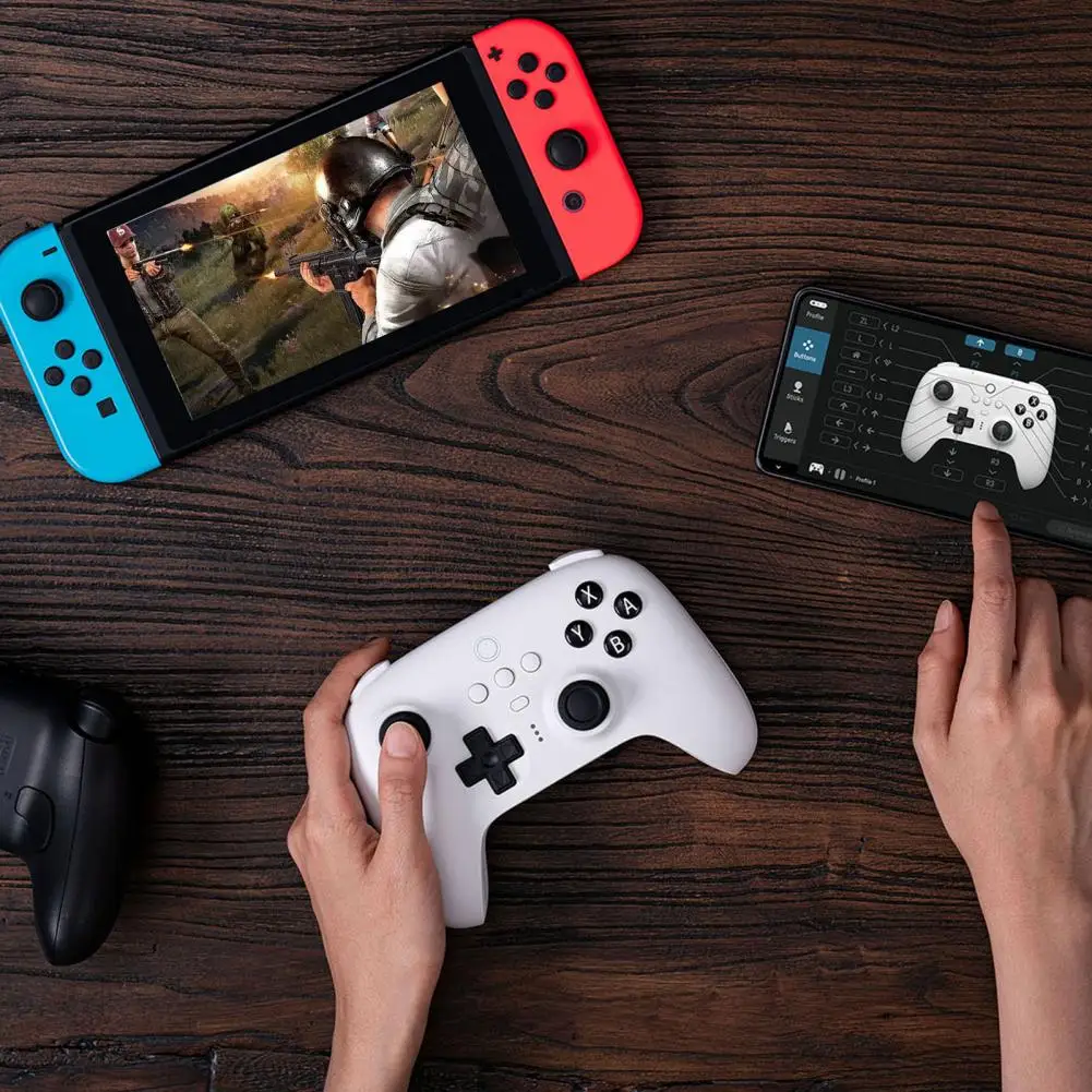 Game Controller  Useful Sensitive Wireless Connection  Bluetooth-compatible Gamepad Adapter