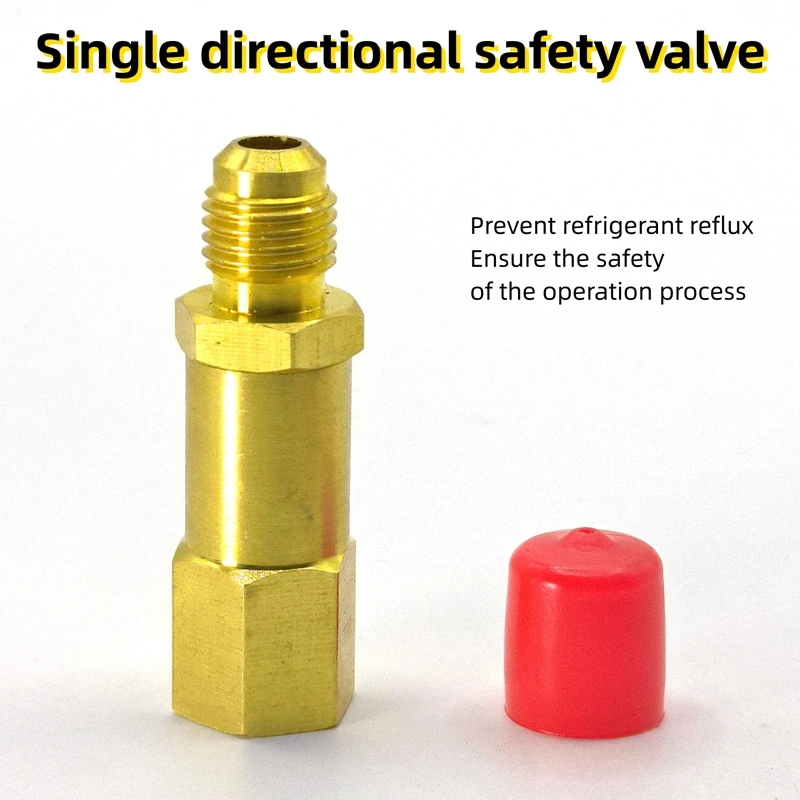 

Набор инструментов для проверки кондиционера с быстрым респиратором и низким боковым адаптером 134a для ручного калибратора б...