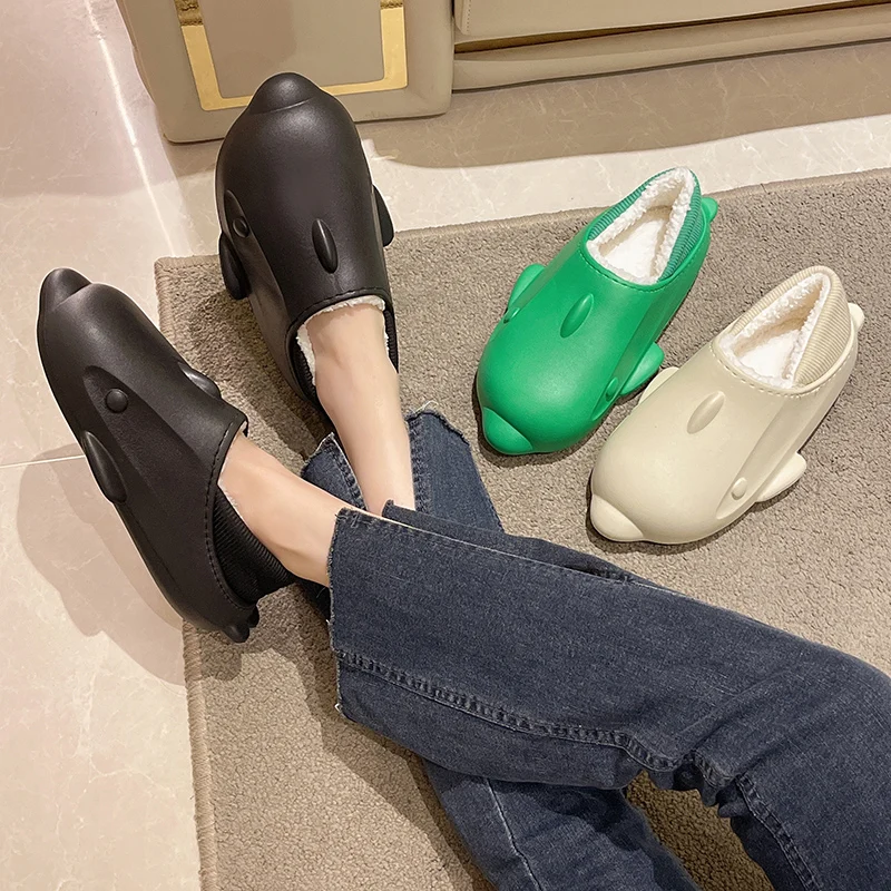 

Loafers Fur Women Shoes Autumn Female Footwear Round Toe Clogs Platform Casual Sneaker Fall Dress Winter New Creepers PU Slides