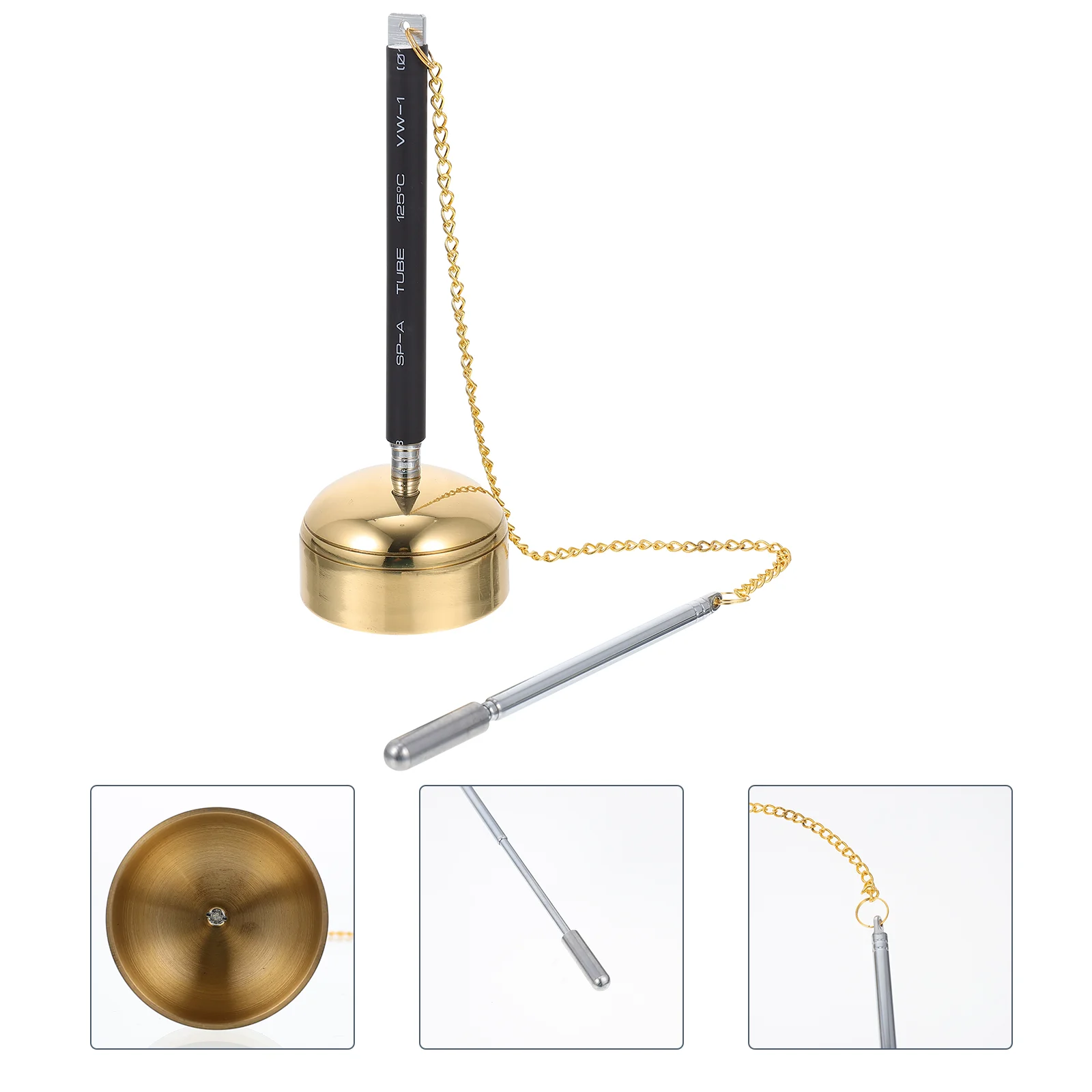 

Telescopic Chime Music Accessories Dharma Ritual Utensil Chimes Accessory Brass & Supply Delicate Instrument