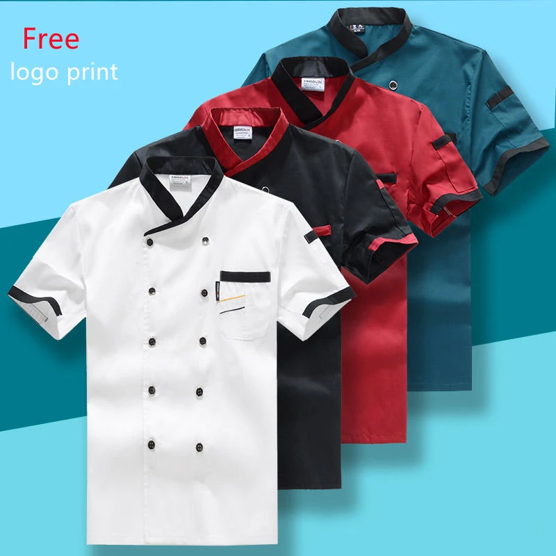 Куртка шеф-повара для мужчин и женщин туника кейтеринга одежда работы рубашка с