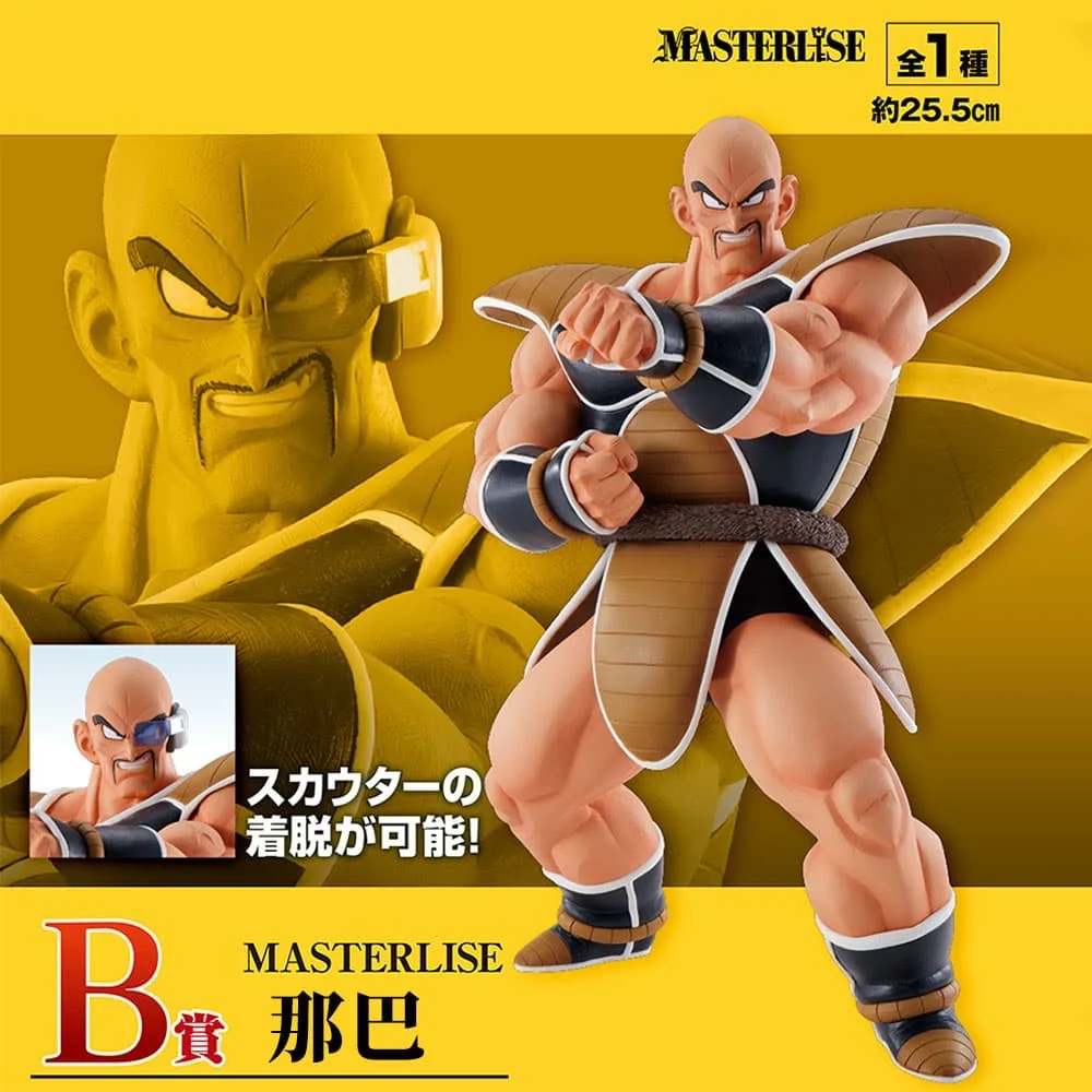 Фото В наличии 100% оригинал Bandai Dragon Ball Ichiban Kuji Ultimate Battle for The World Super Showdown Nappa Рисунок Аниме Модель Подарок №3