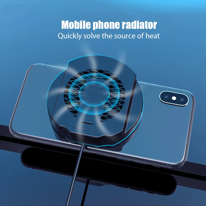 

Universal Mobile Phone Radiator Gaming Phone Cooler Adjustable Portable Holder Heat Sink for IPhone Samsung Huawei Xiaomi