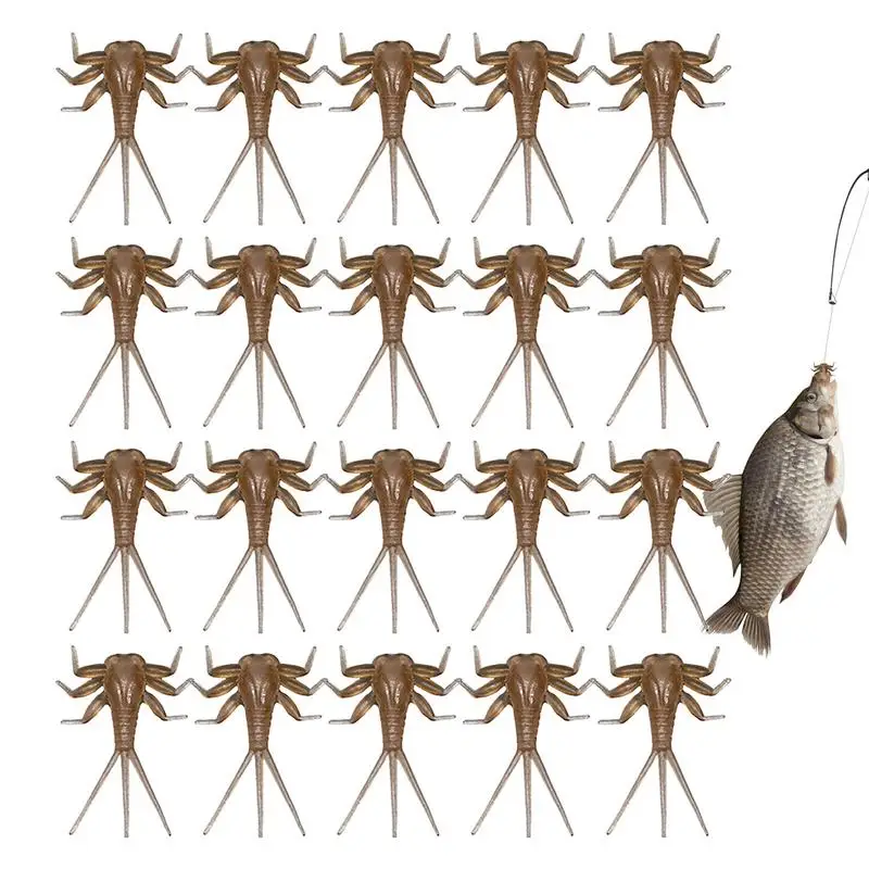 Мягкая приманка 20x реалистичные губы Mayfly Fly для завязывания мушек рыбалки на