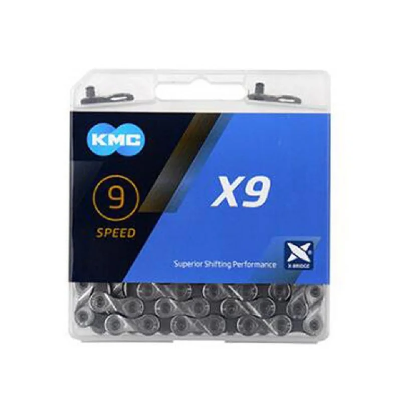 Велосипедная цепь KMC X8 X9 X10 X11 X12 для дорожного велосипеда скоростей 8/9/10/11/12
