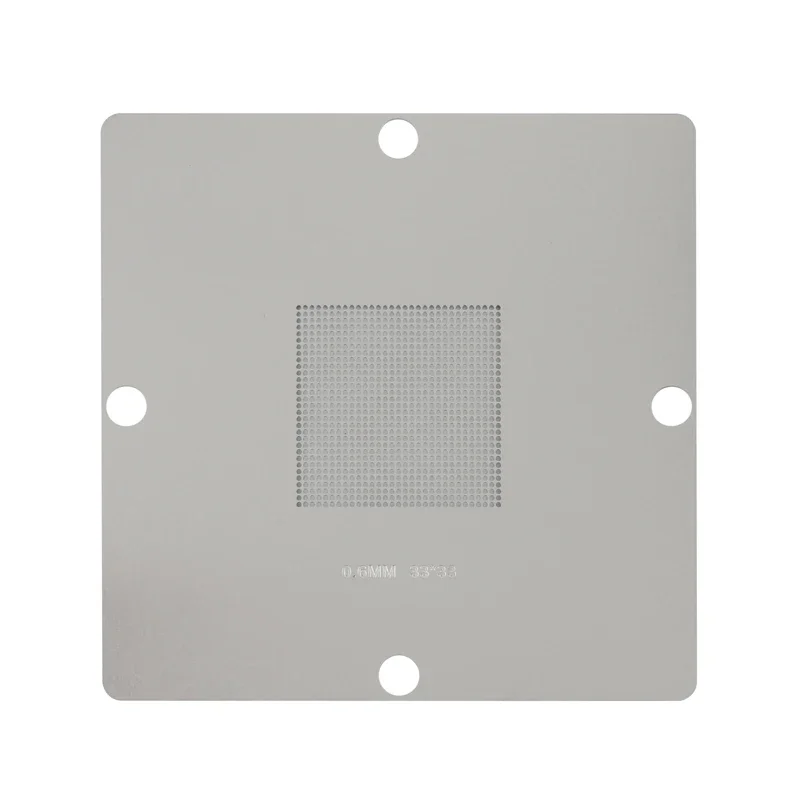 18 шт. 90*90 мм трафарет BGA 0 25 мм-1 Универсальный Комплект для реболлинга |