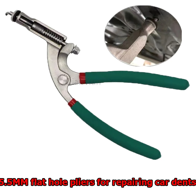 

Car Dent Repair Tool Hood Flattener 5.5mm Caliper Non-slip Handle Pit Dent Repair Maintenance Accessories Car Repair Tools