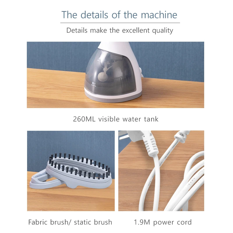 HG Manufacture CE RHOS портативный прибор для удаления морщин из железной ткани