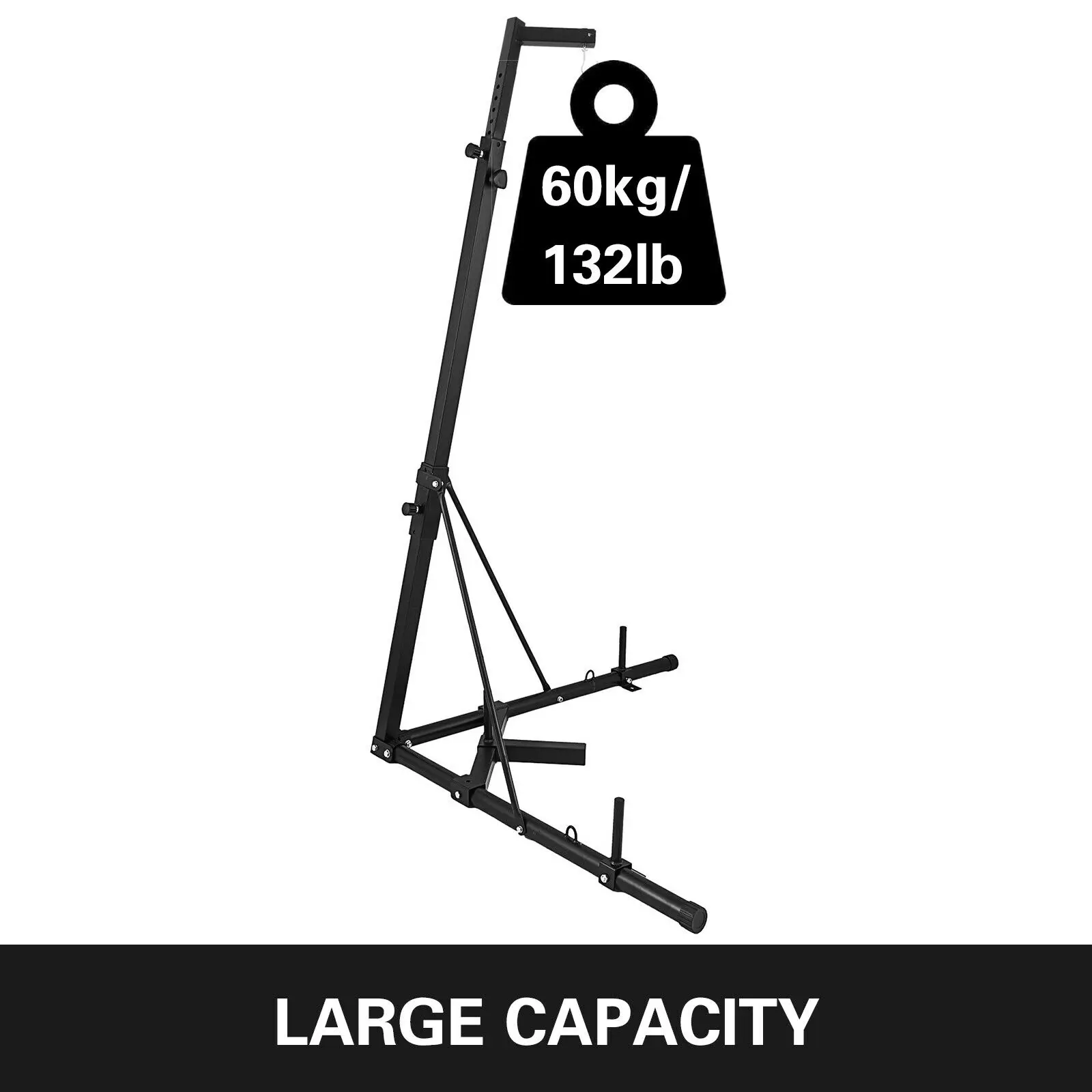 VEVOR Тяжелая подставка для сумки, регулируемая по высоте подставка для штамповки, фунта, складная подставка для боксерской сумки, стальная искусственная автономная