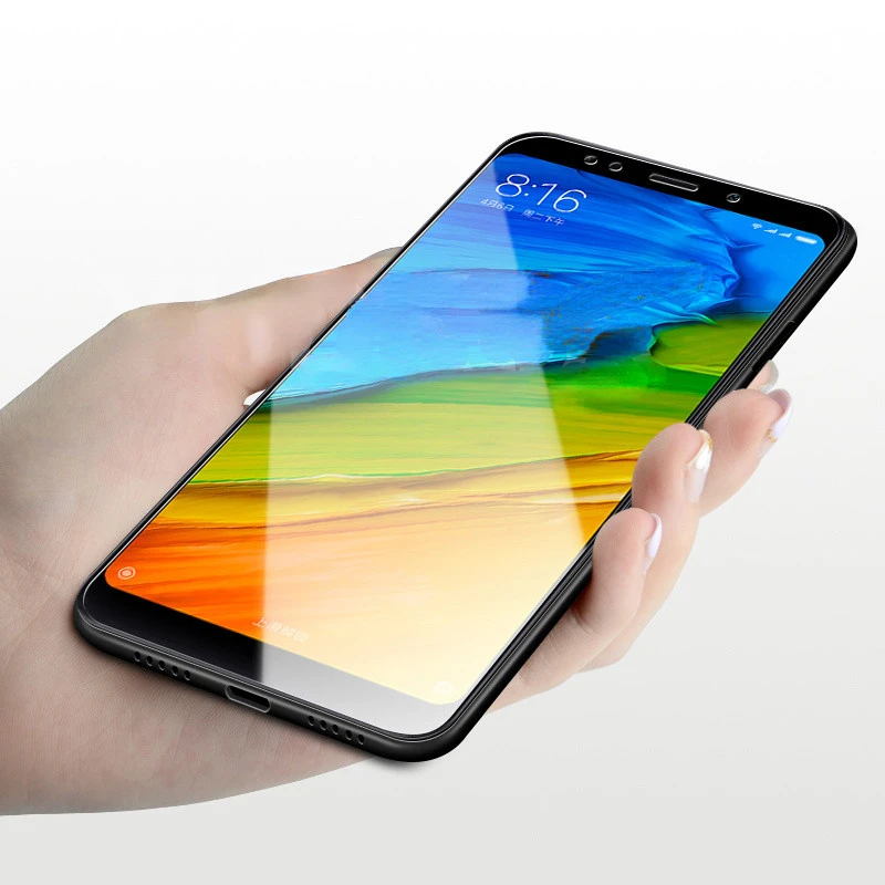 9D HD Full Screen Protector Transparent Anti-fingerprint Tempered Glass For Xiaomi Redmi 6A 6 Pro K20 Note 5 Protective Film - купить по