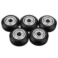 3d printer accessories v slot pom material large pulley with bearing 24mm 5 pack