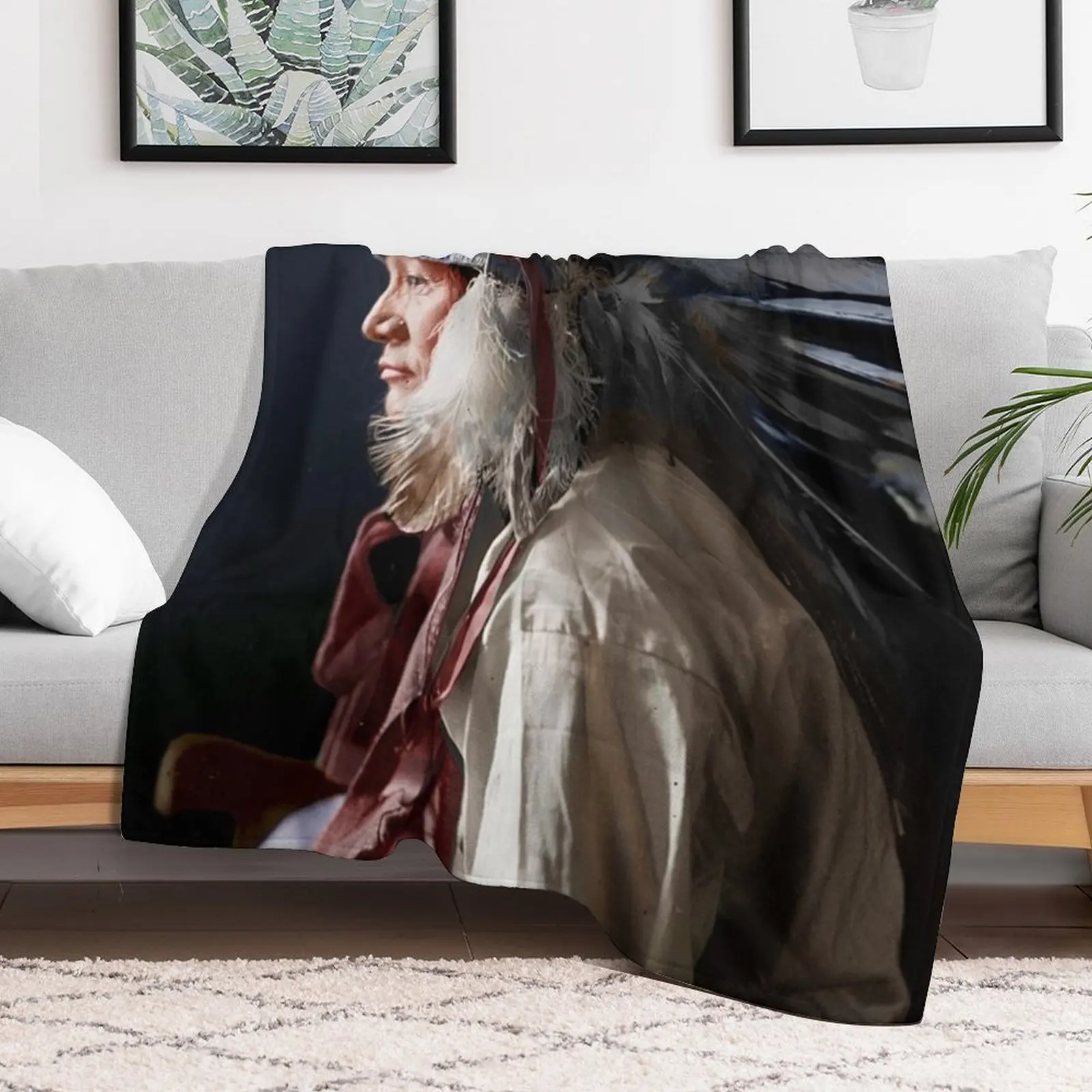 Вихревой лошадь. Локота (Sioux). Одеяло из фланелевой ткани большие одеяла на заказ