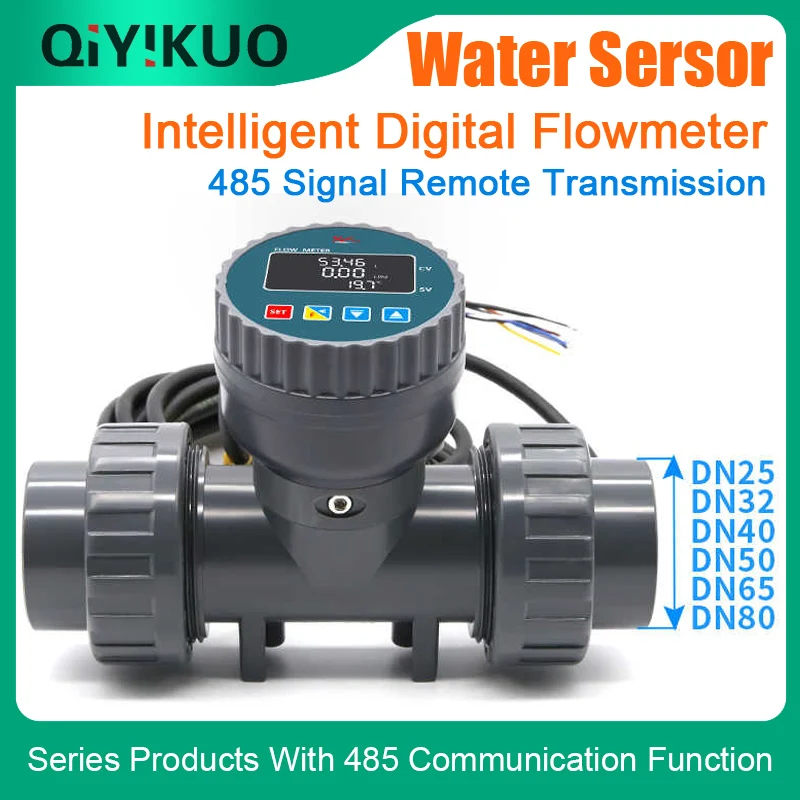 Цифровой счетчик воды водопроводный трубопровод для сельского и лесного