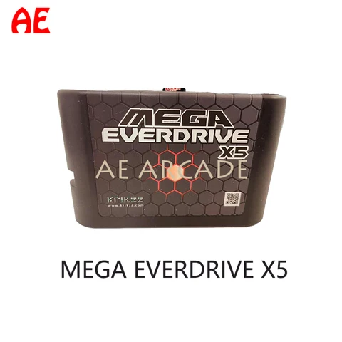 MEGA EVERDRIVE X7 series поддерживает загрузку Sega CD BIOS файлов CD карта ускорителя игры функция для всех игр MD, Genesis games