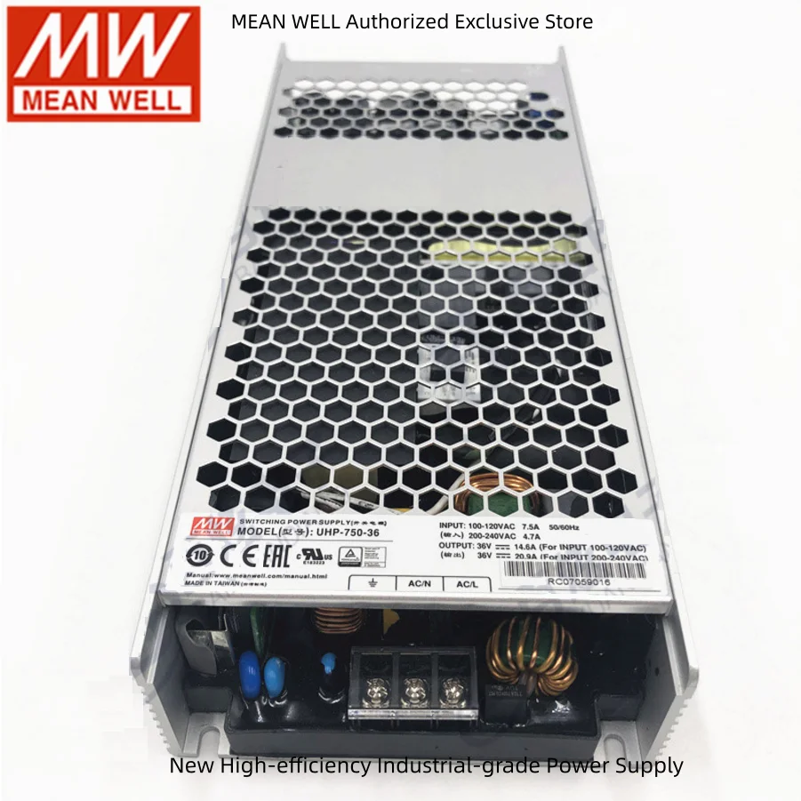 Фото Блок питания MEAN WELL 750W Slim Type с PFC, UHP-750-12, UHP-750-24 №5
