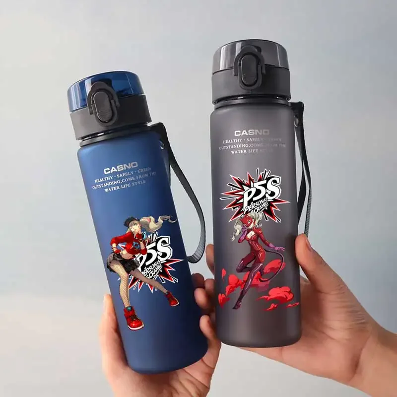 560 мл мультяшная большая емкость Persona бутылка для воды студенческая спортивная