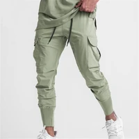 joggers pants men running sweatpants quick dry trackpants gyms fitness sport trousers male summer thin training bottoms