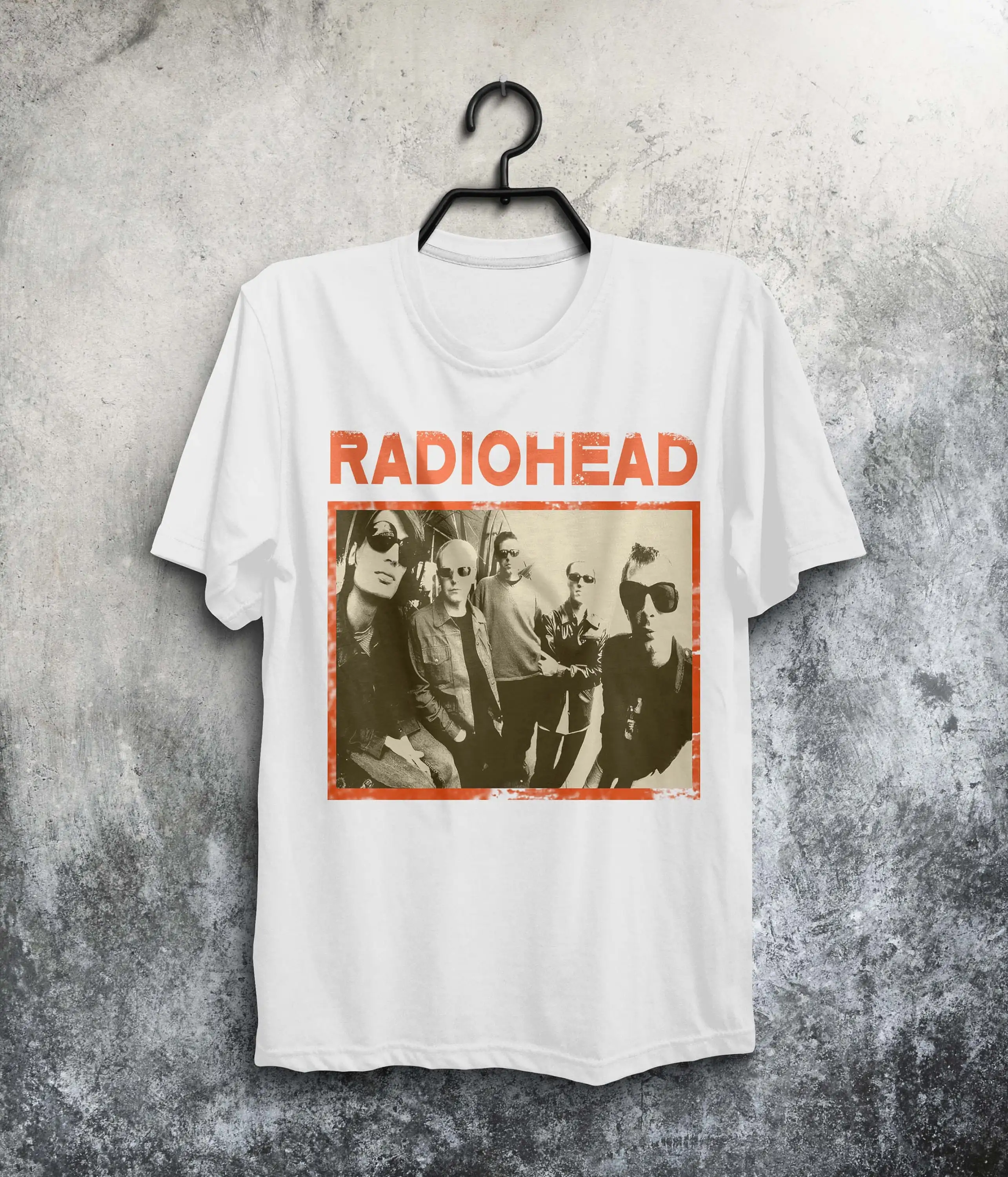Футболка Radiohead Group Prtin Art