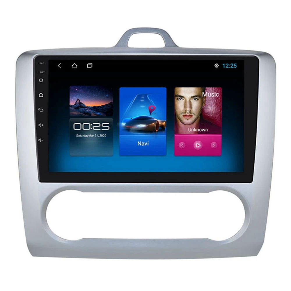

Автомагнитола 9 дюймов HD MP5 мультимедийный плеер Android 11,0 радио GPS навигация Wifi Bluetooth для Ford Focus MK2/MK3