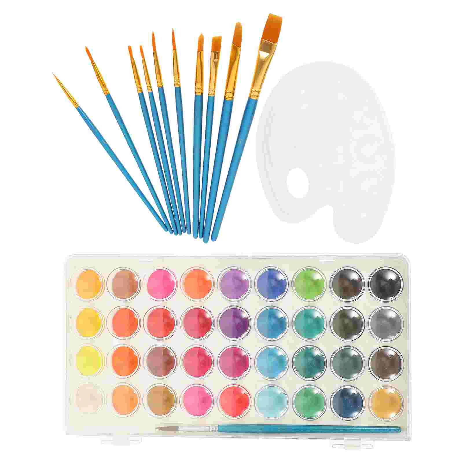 

1 Set of Watercolor Painting Brushes Face Paint Brushes Children DIY Painting Brushes Paint Kit