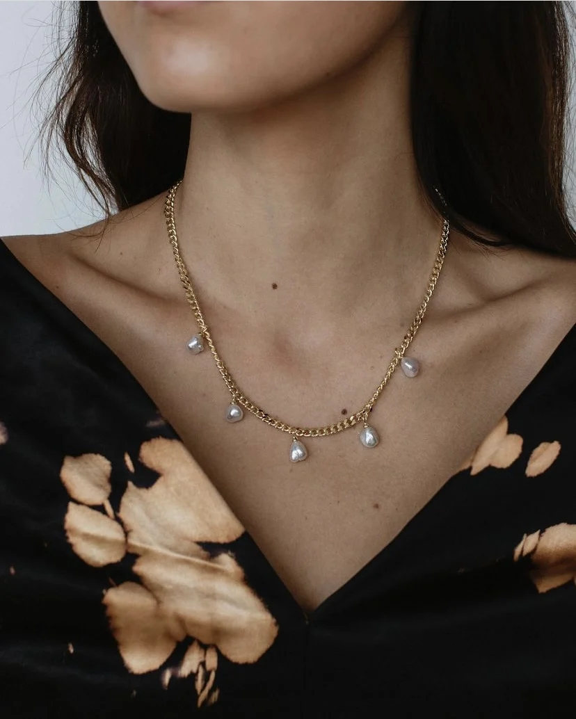 

Европейская и американская нишевая подвеска с натуральным жемчугом