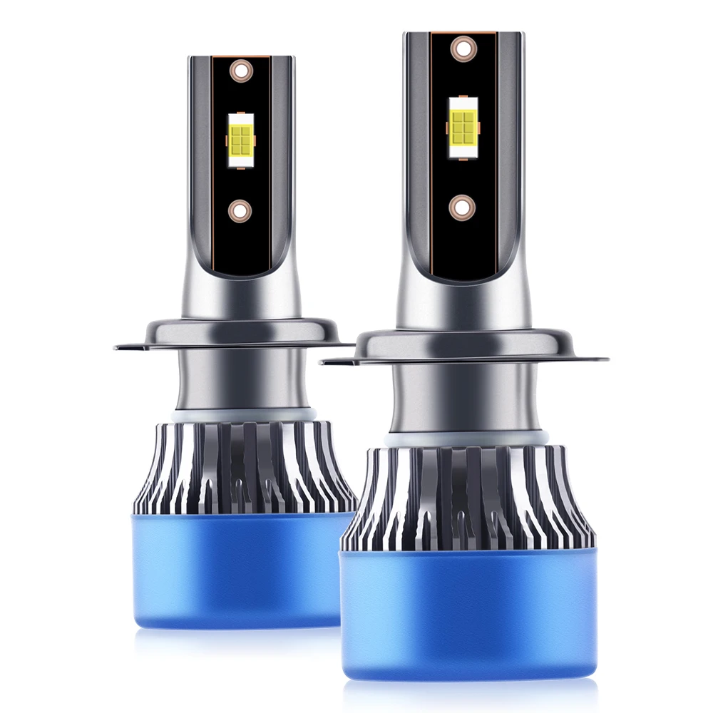 

2Pcs New 6500K H7 LED H4 CSP Car Light Bulbs 9005 9006 H11 H1 9012 H8 H9 9003 HB2 Hi-Lo Headlight Fog Light 110W 30000LM