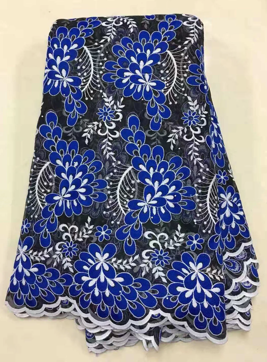 

Hot Sale African Cotton Swiss Voile Lace Fabric High Quality Swiss Voile Lace In Switzerland For Man Women Tulle Fabric