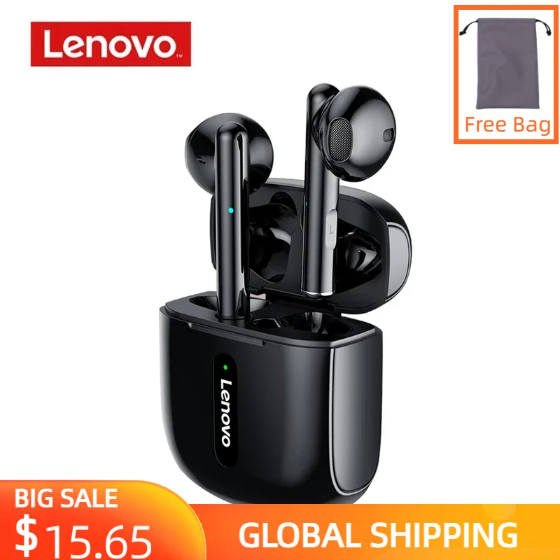 

Lenovo XT83 Wireless Earbuds Thinkplus LivePods Bluetooth 5.0 HiFi Sound Headsets Waterproof Headphones for Sports Game with Mic