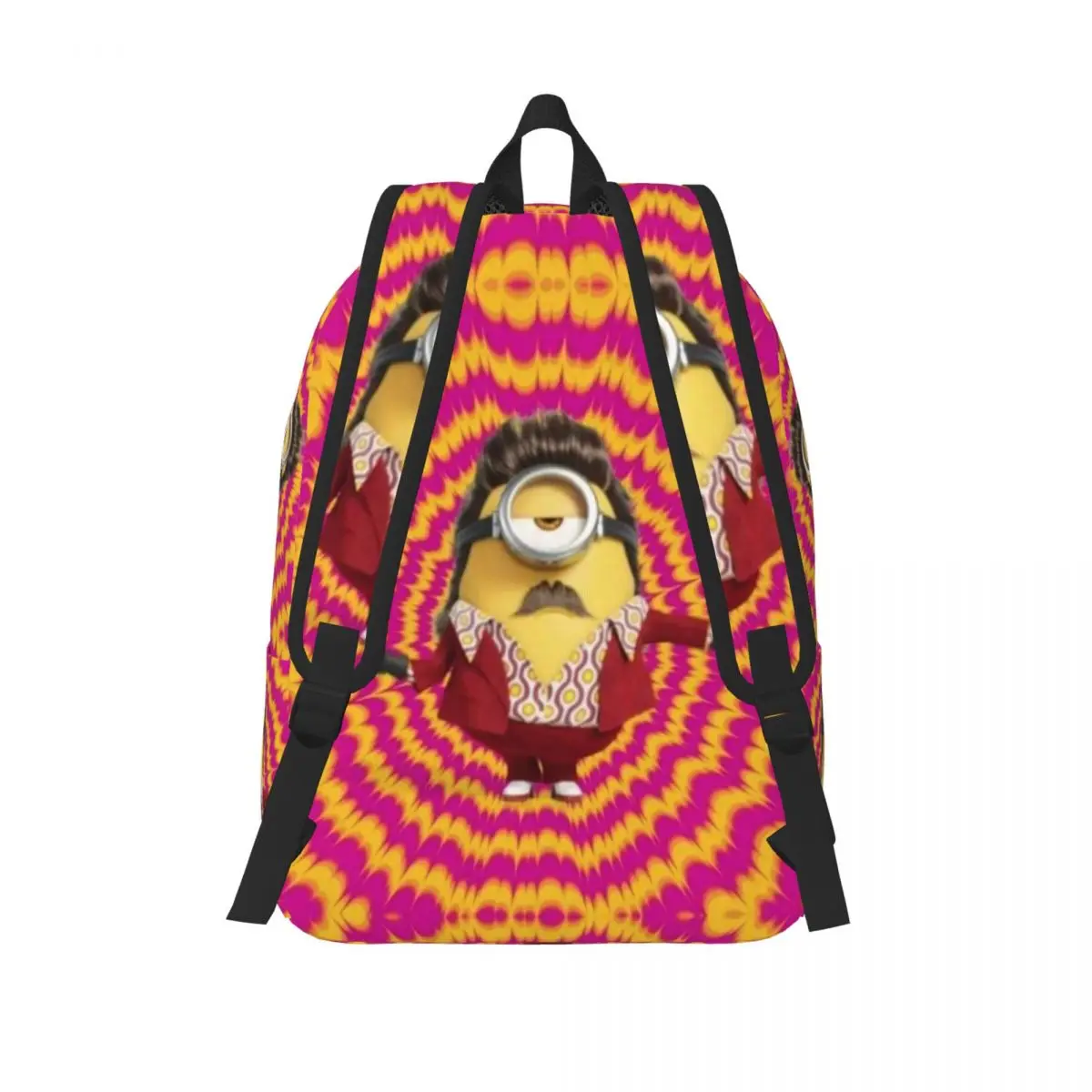 Холщовые рюкзаки с 3D-принтом M-Minions для девочек и мальчиков школьные дорожные