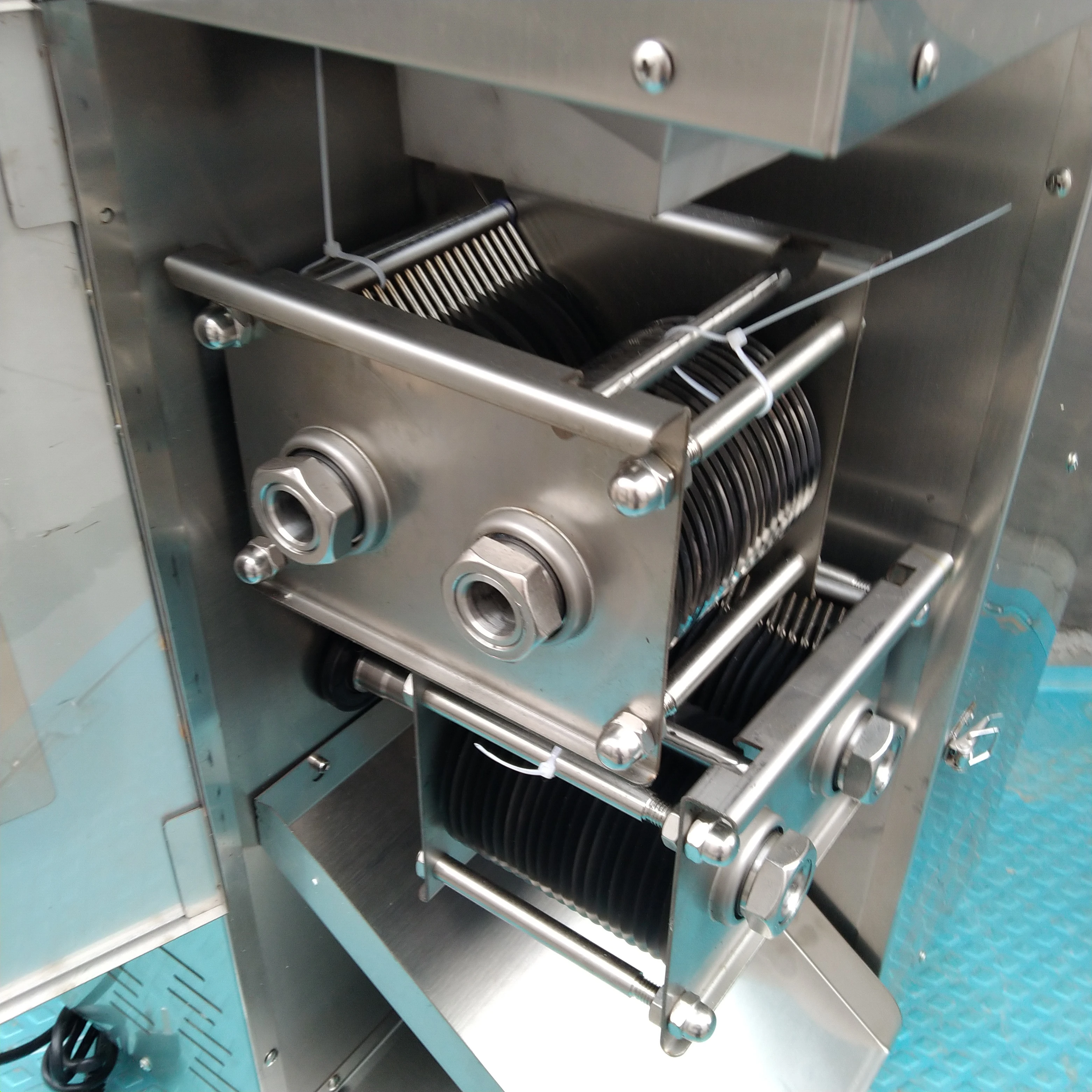 Автоматический слайсер для мяса бекона электрическая машина резки говядины