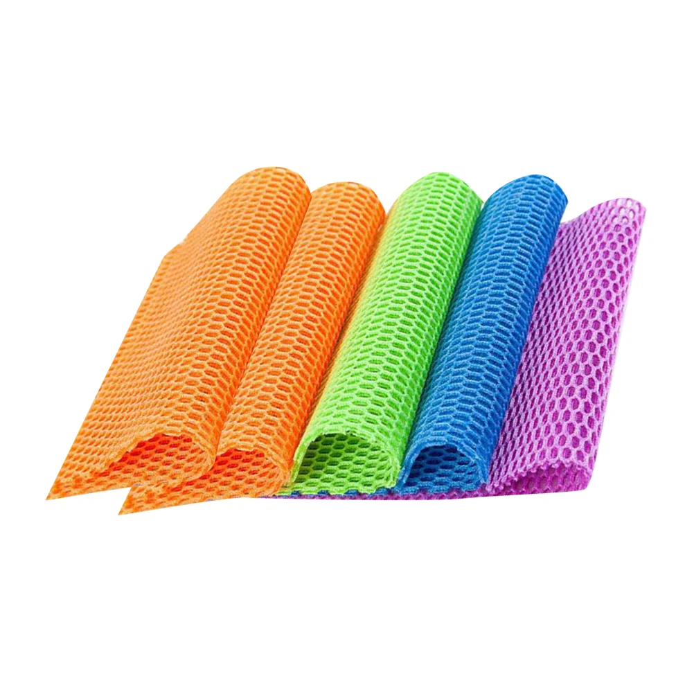 

Dish Kitchen Cloth Towels Cleaning Wash Rags Cloths Mesh Wipes Cotton Scrub Net
