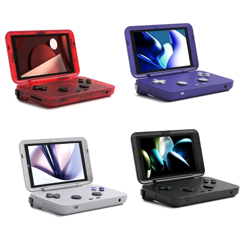 

Retroid Pocket Flip Handheld Game Console 4.7Inch Touch Screen 4G+128G Wifi Android 11 Video Games Player T618 Retro