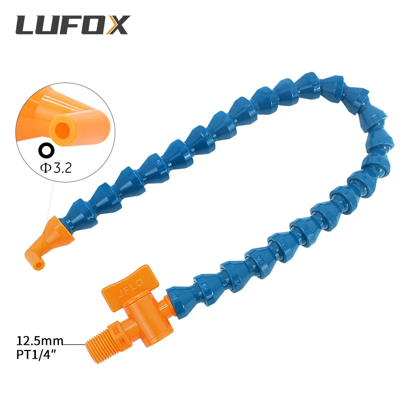 1/4-дюймовая охлаждающая трубка пластиковые гибкие трубки для водяной масляной