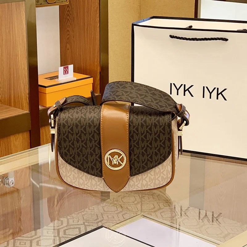 IVK-Luxury Shoulder  For Women,Designer Crossbody ,Travel Tote Bag Women's  Chain Summer Genuine Leather