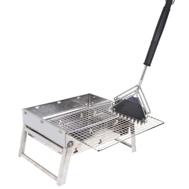 

BBQ Grill Brush Cleaning Brushes Stainless Steel Wire Barbecue Cleaner Accessori