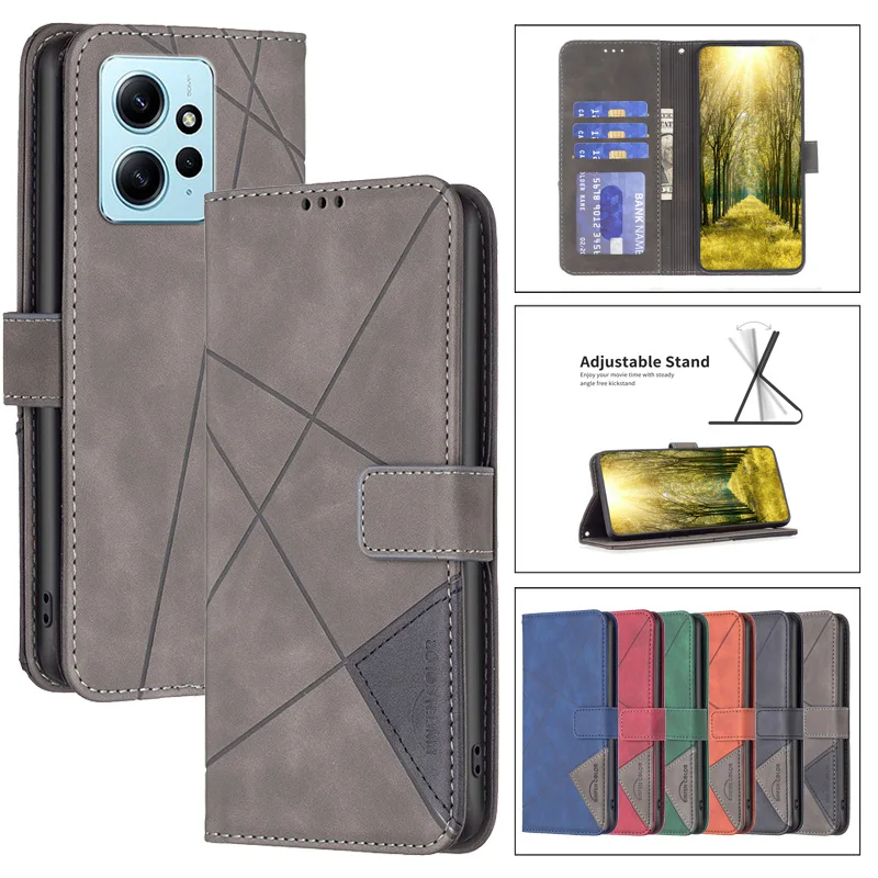 

Кожаный чехол-бумажник с откидной крышкой для Xiaomi Redmi Note 12S, оболочка Etui для Redmi Note 12 5G/Note12 4G, чехлы для телефонов, Защитные Чехлы