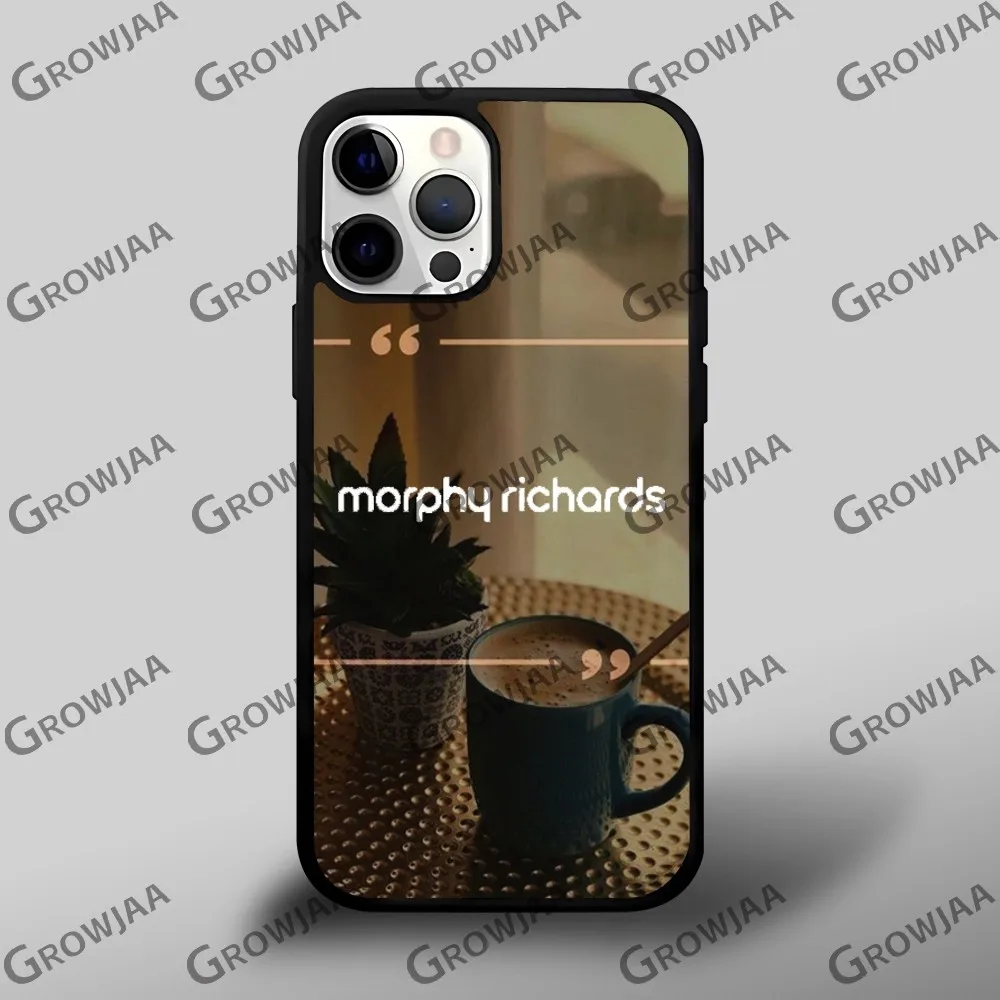 Твердый чехол M-морфий-Ричард кофе для iPhone 16 15 14 13 12 11 Pro Xs Max Mini Plus Celulares