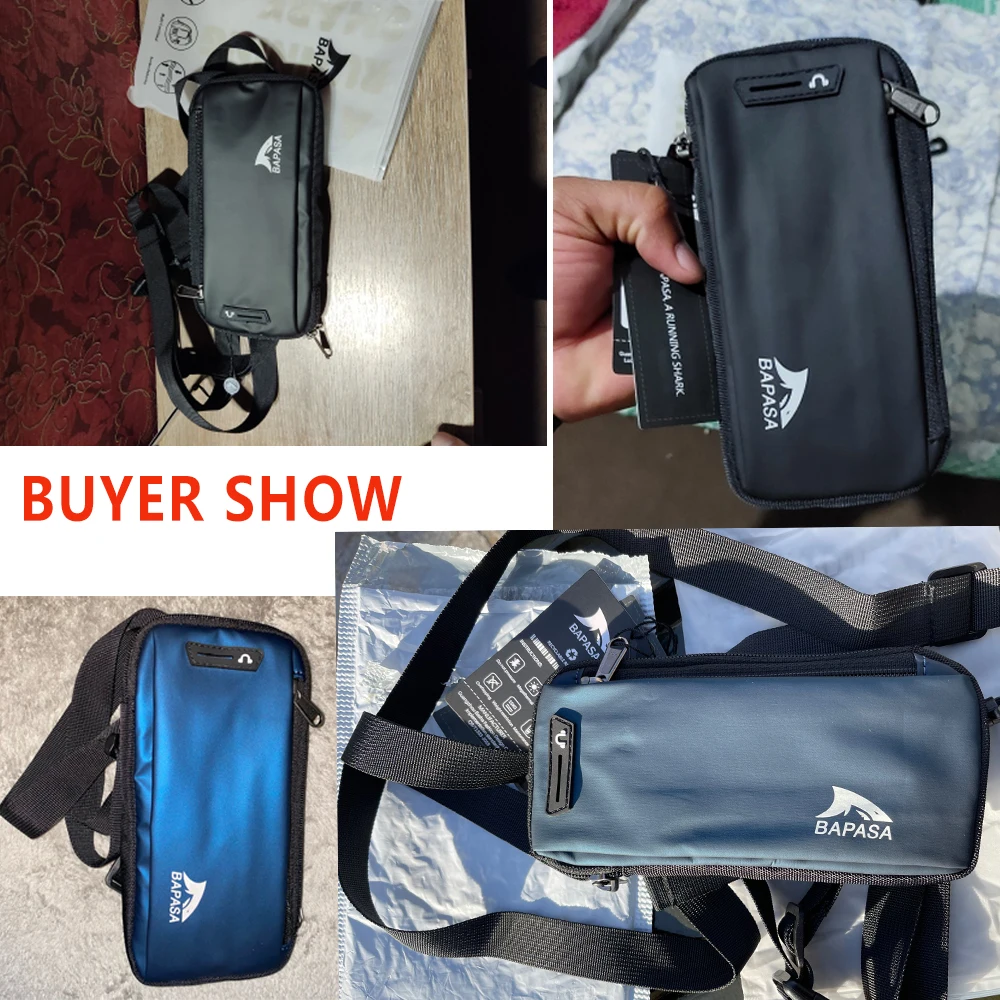 Тонкая сумка для телефона через плечо поясная подходит телефонов 6 5 дюймов