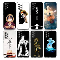 manga anime luffy ace clear phone case for samsung a01 a02 a02s a11 a12 a21 s a31 a41 a32 a51 a71 a42 a52 a72 silicone case capa