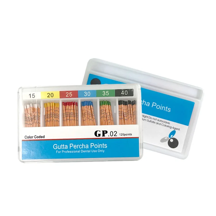 1 коробка стоматологических очков гуттаперчи градуированная линия изделия для