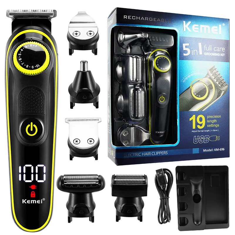Electric Hair Clipper Beard Trimmer Hair Cutter Machine Grooming